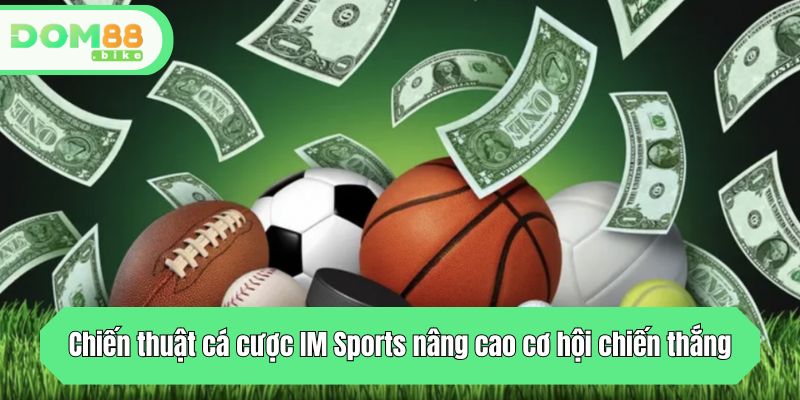 Chiến thuật cá cược IM Sports nâng cao cơ hội chiến thắng