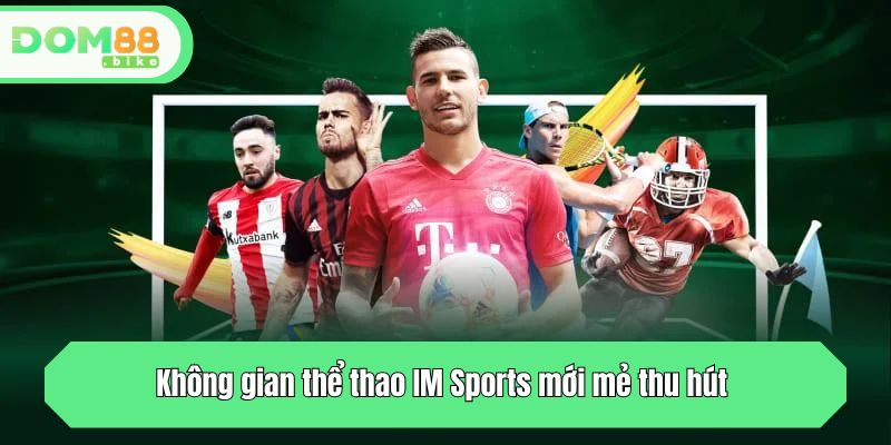 Không gian thể thao IM Sports mới mẻ thu hút từ cái nhìn đầu tiên