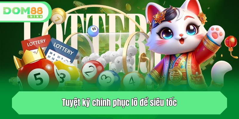 Lô Đề Siêu Tốc - Khám Phá Game Thử Vận May Hot Nhất Hiện Nay 4 Tuyệt kỹ chinh phục lô đề siêu tốc